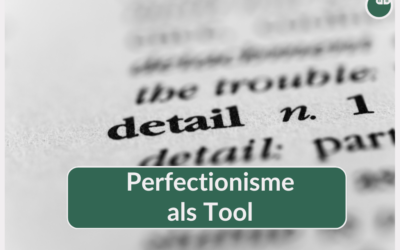 Perfectionisme als tool